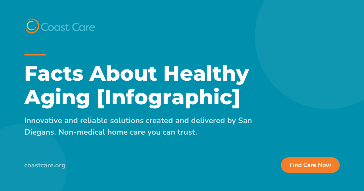 Facts About Healthy Aging [Infographic] | Coast Care | Coast Care