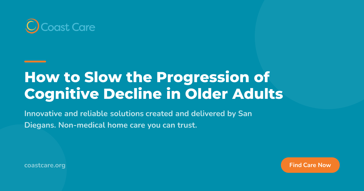 How to Slow the Progression of Cognitive Decline in Older Adults ...